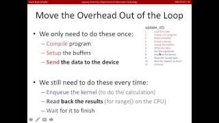 OpenCL Optimization 4 High level Optimization