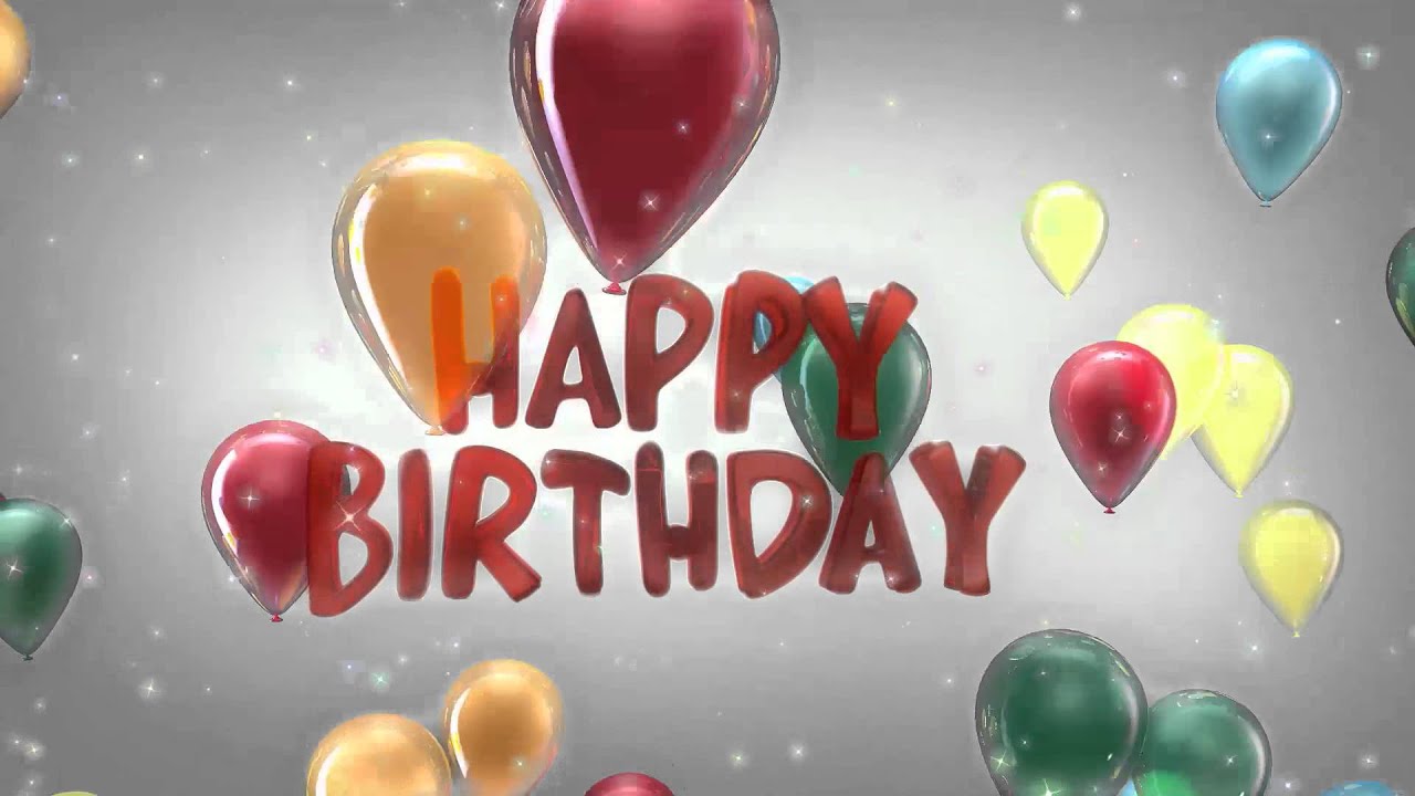 Happy Birthday Song Card - YouTube