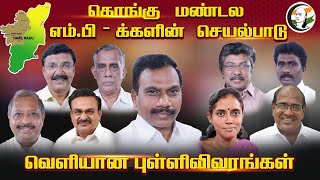 கொங்கு மண்டல எம்.பி- க்களின் செயல்பாடு.. Chanakyaa analysis | STORY | Coimatore MP's | Election 2024