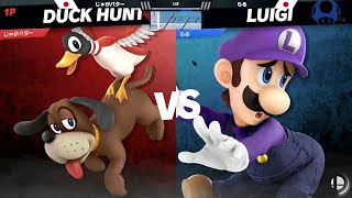 Kamisuma 22 Losers Semifinals - Jagabata (Duck Hunt) vs Raru (Luigi) - SSBU