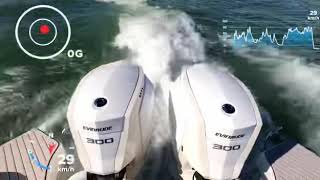 Outboard - from 0 to 30 knots in just 30 seconds!