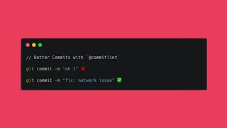How to Setup Commitlint & Husky in Your Project