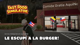 ¿CÓMO ES TRABAJAR EN FAST FOOD EN ESTADOS UNIDOS? | Fast Food Simulator | DarkHopePR