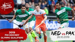 Replay: 2019 FIH Hockey Olympic Qualifier - Netherlands vs Pakistan, Game 1