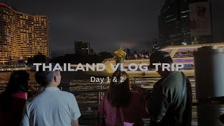 VLOG THAILAND TRIP - Chatuchak Weekend Market \u0026 Chao Phraya Cruise in Bangkok