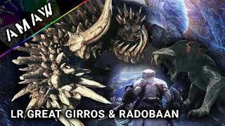 [MHWI] All Monsters All Weapons - LowRank Great Girros \u0026 Radobaan