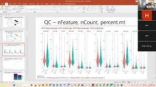 Jaecheon Ko explains Nanostring GeoMx analysis pipeline and single cell RNA seq data analysis #2