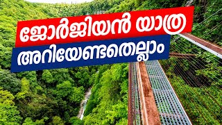 ജോർജിയൻ യാത്ര അറിയേണ്ടതെല്ലാം | Georgia Malayalam Ultimate Travel Guide | UAE to Georgia Budget Trip