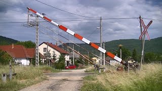 Spoorwegovergang Bódvaszilas (H) // Railroad crossing // Vasúti átjáró