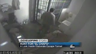 Video shows moment of 'El Chapo's' escape, prison tunnel