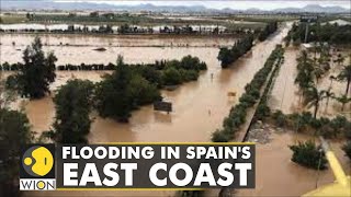 Record-breaking rainfall in Valencia, yellow alert issued in surrounding areas | World News | WION