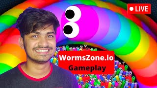 #6 WormZone Live...! || Aniket Yashod || Live Gameplay ⚡🐍🎯