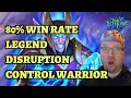 March of the Lich King LEGEND CONTROL WARRIOR Deck - Hearthstone