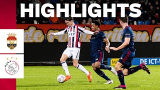 Highlights Willem II - Jong Ajax | Keuken Kampioen Divisie