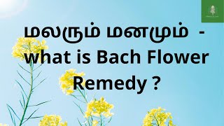 மலரும் மனமும்  - what is Bach Flower Remedy ?