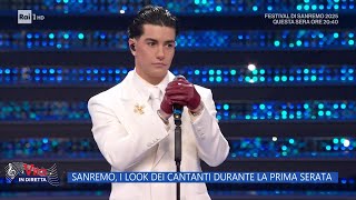 Sanremo 2025, tutti i look della prima serata - La vita in diretta 12/02/2025