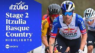 MASTERCLASS! 😮‍💨 | Mens Stage 2 2026 Itzulia Basque Country Race Highlights | TNT Sports Cycling