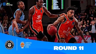 Valencia KNOCKS DOWN the Towers! | Round 11 Highlights | 2024-25 BKT EuroCup