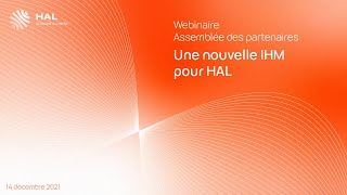 Parlons Science ouverte #1 : une nouvelle IHM pour HAL