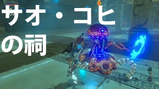 [ゼルダの伝説]サオ・コヒの祠でガーディアンを倒しました。宝箱もゲットしました。