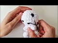 kodama crochet tutorial free pattern for fluffy yarn amigurumi – diy kawaii princess mononoke