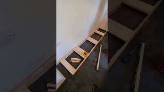 How To Install A Plinth For Fitted Wardrobes #short #shorts