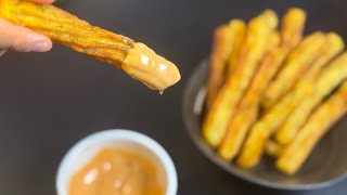 I make potato churros for Christmas! Crispy Potato Churros