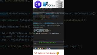 Updating a Row value in a SQLite database using C# (CSharp) #sqlite #sqlite3 #tutorial