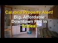 Calabria Property Alert!  Big, Affordable Downtown Flat in Scalea!