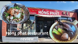 My review of Hong phat Vietnamese restaurant in Vancouver BC Canada 2024 #vancouverfoodie