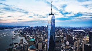 360° Video of the One World Observatory with Views of New York City