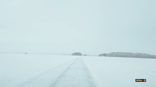 ABaDoc JÄÄTIELLÄ KUOLIMOLLA. ICE ROAD IN FINLAND WINTER 2021.