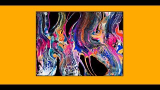 #8939 Magnificent Freestyle Swipe Colourarte Colors Fluid Art 10.01.2022intuitive art