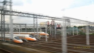 台灣高鐵 左營→台南 230次 窗景【車窓】(On Board THSR Train #230：Zuoying→Tainan, 2013.07.27)