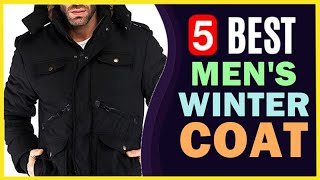 🔥 Best Men's Winter Coats in 2024 ☑️ TOP 5 ☑️