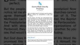 65-0801E Events Made Clear By Prophecy William Marrion Branham