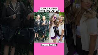 First Day V’s Last Day of SCHOOL JOURNEY on Leavers Day! #lastday #school