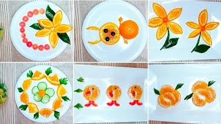 How To Carve Orange? Orange Carving Ideas l Fruit Cutting Designs l Cook with Sidra #cuttingfruit