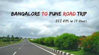 Bangalore to Pune Road Trip BY Tata Nexon AMT | 862 KMs | Road Condition | Toll Tax