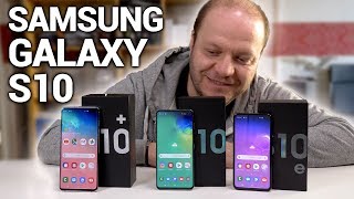 Samsung Galaxy S10, S10+ et S10e : présentation et prise en main #GalaxyS10