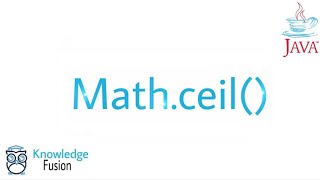 Math.ceil() function in JAVA | ICSE