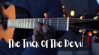 Robert Johnson Easy Delta Blues Trick - Acoustic Guitar Lesson / With Tabs