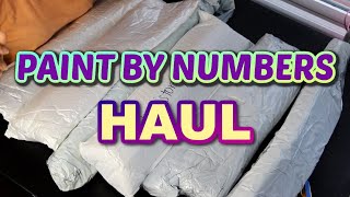 HUGE PAINT BY NUMBERS UNBOXING!  IT'S TOO MUCH!  AliExpress Haul - Part 2