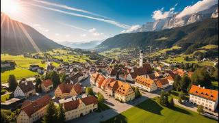 Discovering The Alps: Trekking With Stunning Village Landscapes | German Countryside Slow Living