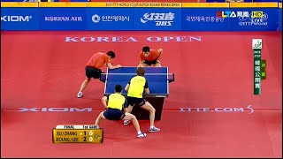 2016 Korea Open MD Final XU Xin ZHANG Jike JEOUNG Youngsik LEE Sangsu HD Full Match Chinese