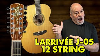 Larrivée J-05 12 String With Jeanie Headstock Inlay