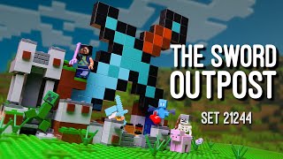 The Sword Outpost! LEGO Minecraft 21244 Early Review