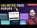 Easy FREE Modal Popups WITHOUT Elementor Pro