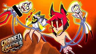 Hazbin Hotel Characters STRIP While CHAINED TOGETHER