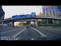 車cam直擊 告士打道東行出堅拿道天橋 請及早靠右 yy8544